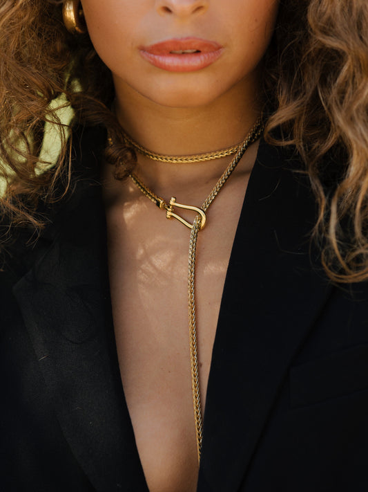 Colar You Got Hot | Dourado