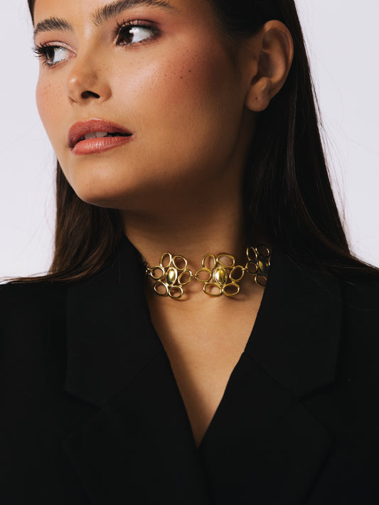 Scent Of Summer Choker | Gold