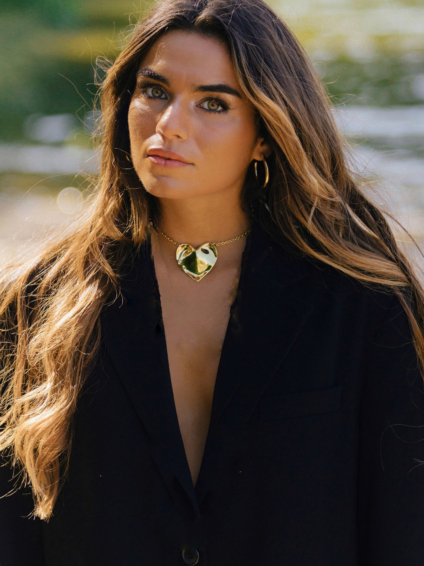 Gargantilla Hearts On Fire | Dorada