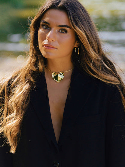 Gargantilla Hearts On Fire | Dorada