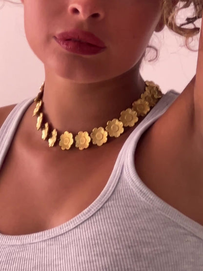 Gargantilha Garden Party | Dourada